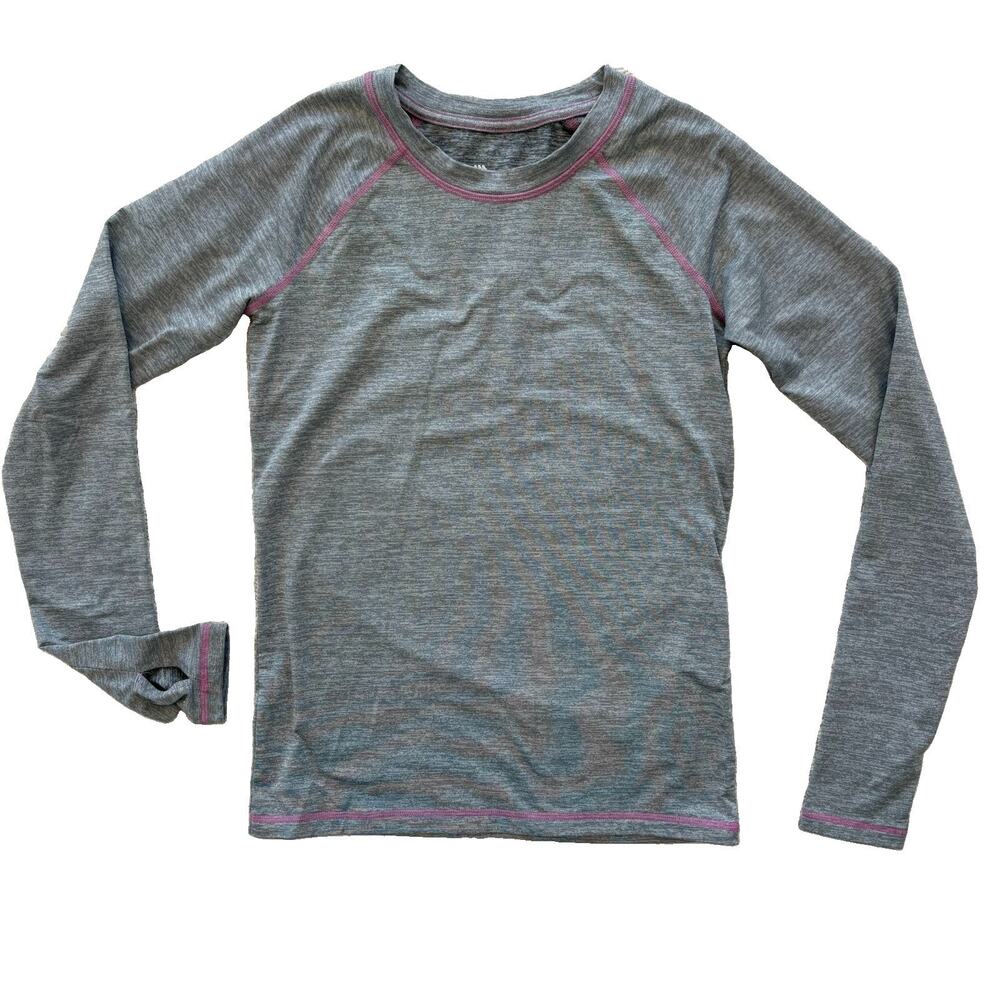 All In Motion Girls Size XL Long Sleeve Athleisure Thermal Athletic Thumb Holes